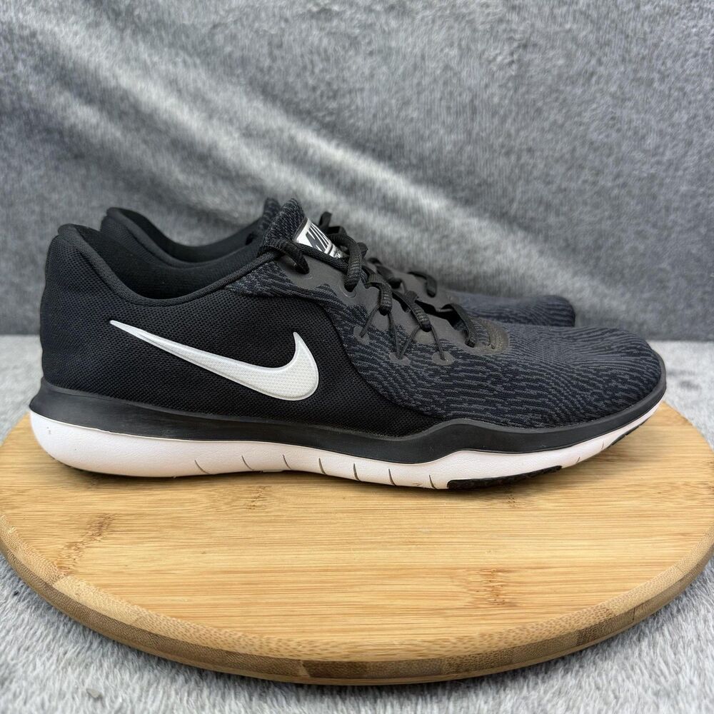 Nike Flex Supreme TR6 Shoes Womens Size 10 Black Training Sneakers 909014-001